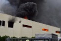 Grossbrand Halle Troisdorf Kriegsdorf Junkersring P079